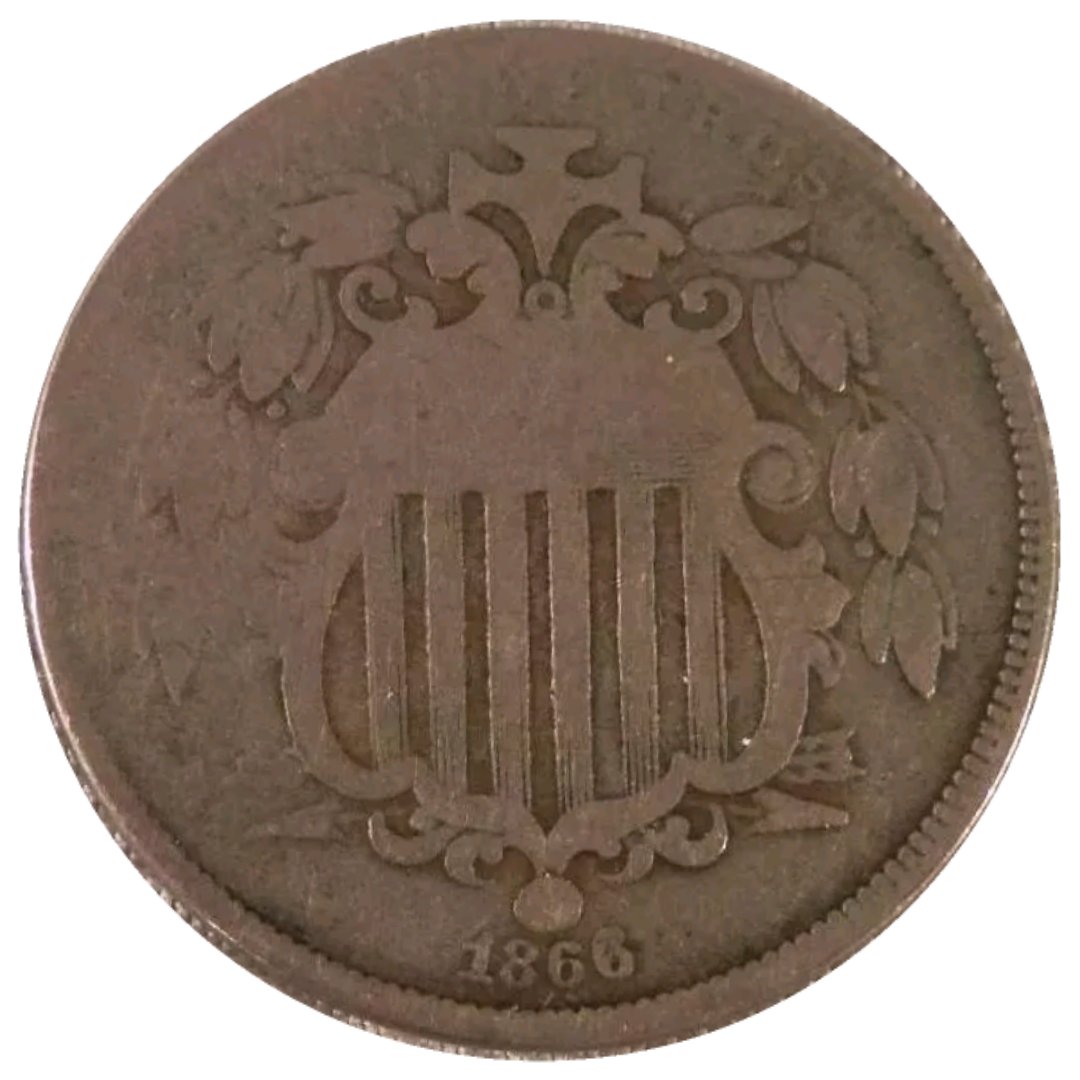 1866-Shield-Nickel-With-Rays